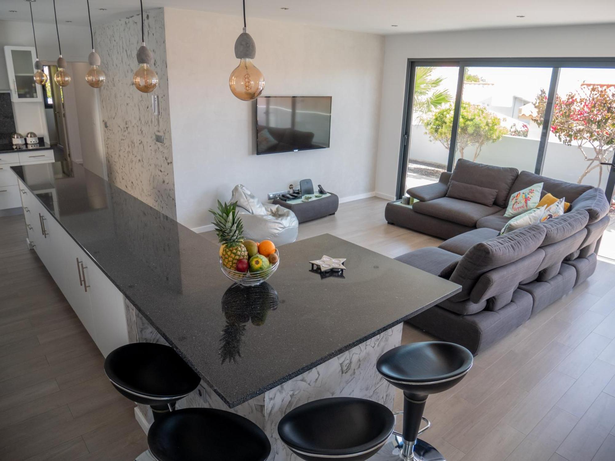 A Casa Do Gois - Villa In Porto Santo Chambre photo